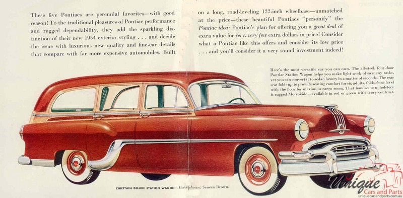 1954 Pontiac Brochure Page 7